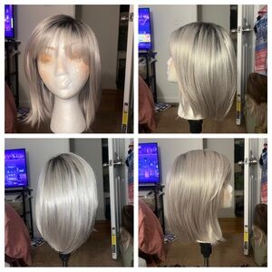 Noriko Alva. Synthetic wig.